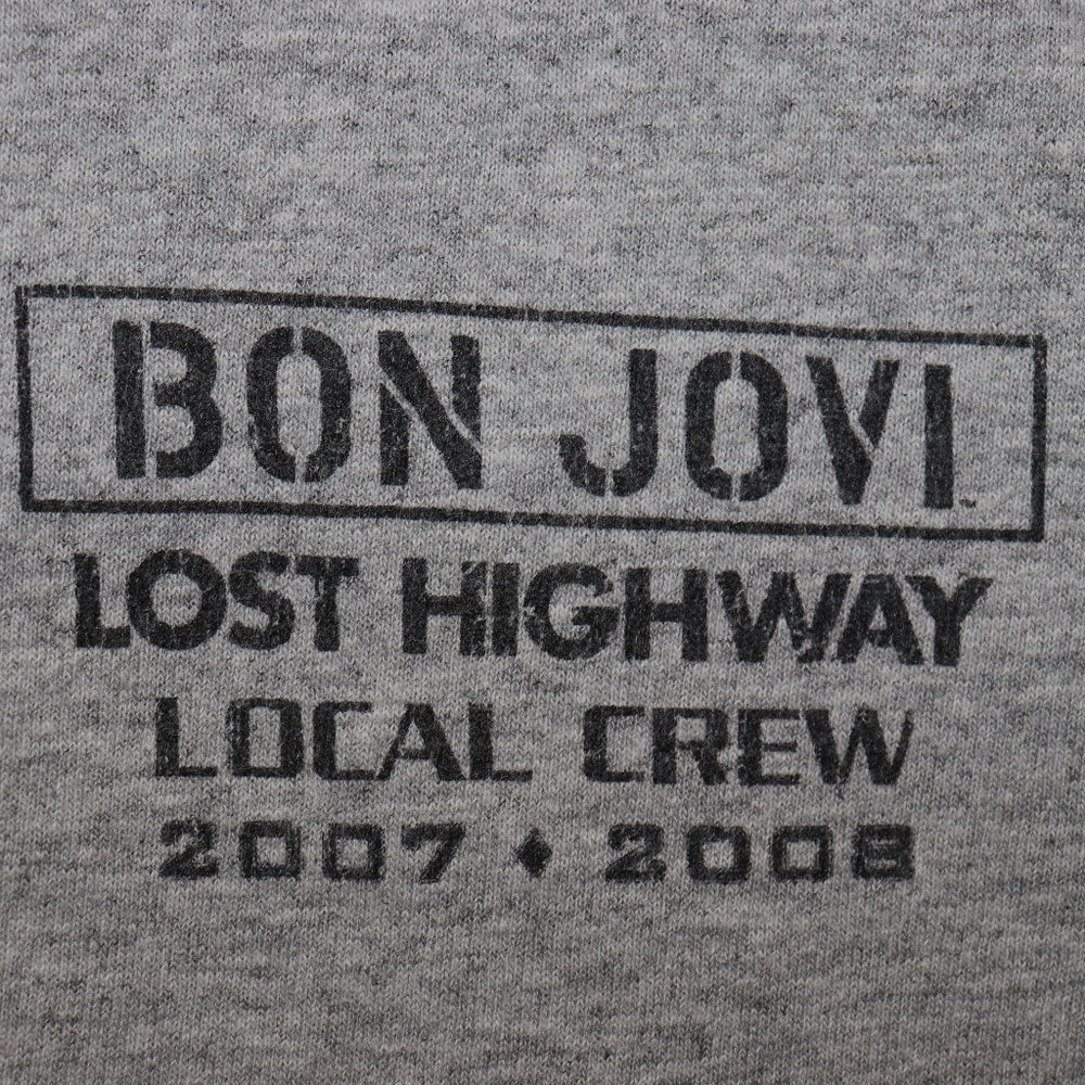 Bon Jovi Band Local Crew Shirt XL